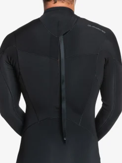 Quiksilver 4/3 Everyday Sessions Back Zip Wetsuit Black Fashion