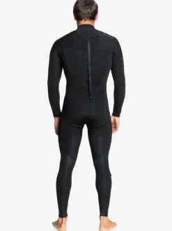Quiksilver 3/2 Everyday Sessions Back Zip Wetsuit Black Sale