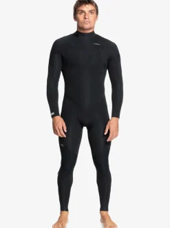 Quiksilver 4/3 Everyday Sessions Back-Zip Wetsuit Black Discount