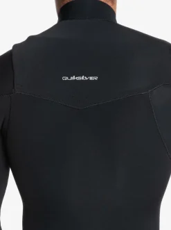 Quiksilver 4/3 Everyday Sessions Chest Zip Wetsuit Black Best