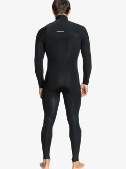 Quiksilver 4/3 Everyday Sessions Chest Zip Wetsuit Black Best