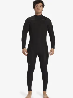 Quiksilver 4/3 Everyday Sessions Chest-Zip Wetsuit Black Sale
