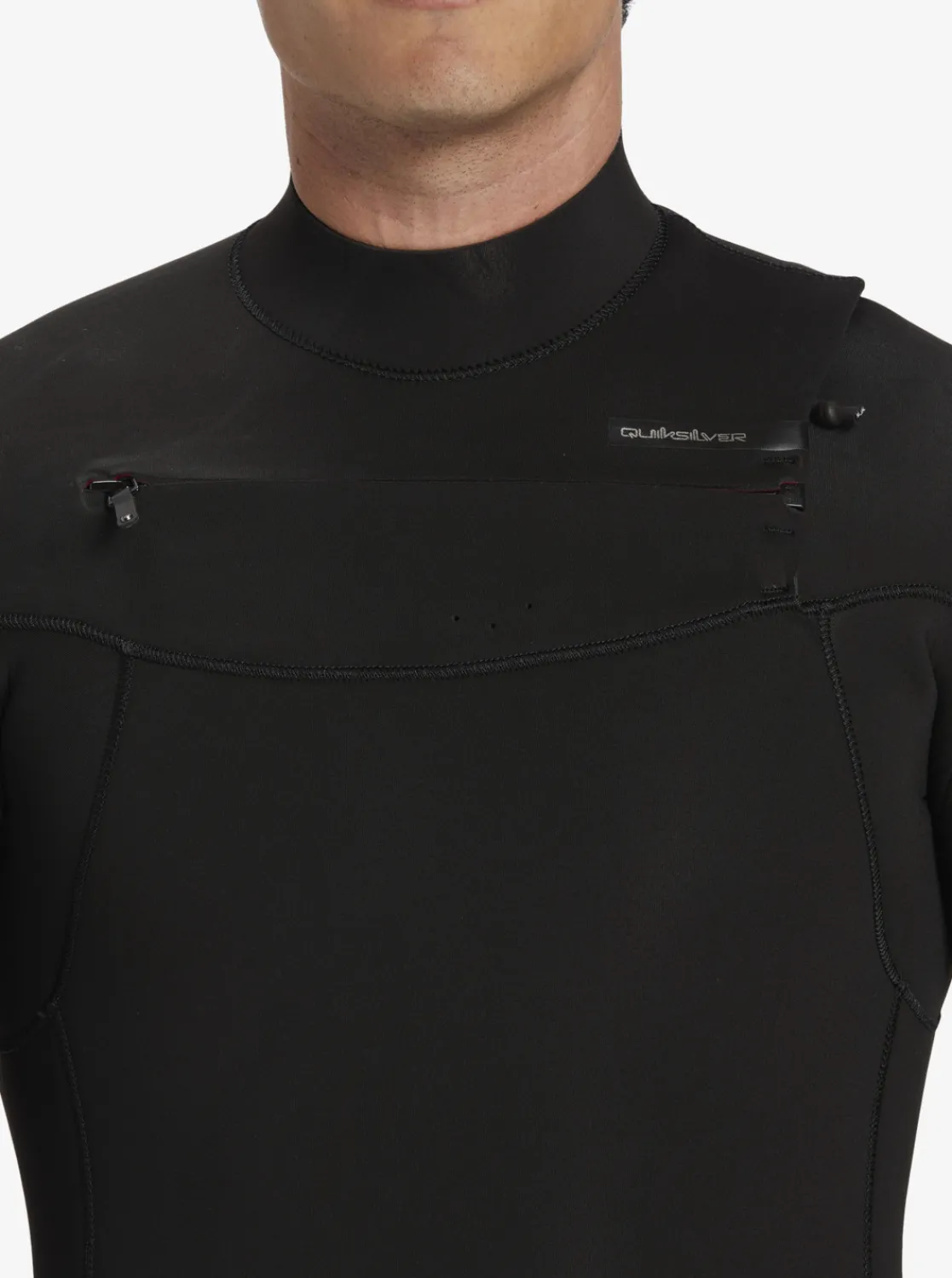 Quiksilver 4/3 Everyday Sessions Chest-Zip Wetsuit Black Sale