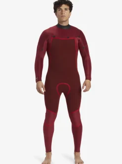 Quiksilver 4/3 Everyday Sessions Chest-Zip Wetsuit Black Sale