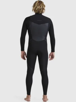 Quiksilver 3/2 Marathon Sessions Chest-Zip Wetsuit Black Sale
