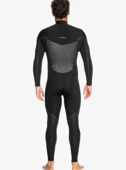 Quiksilver 3/2 Marathon Sessions Chest-Zip Wetsuit Black Sale