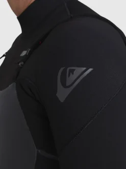 Quiksilver 3/2 Marathon Sessions Chest-Zip Wetsuit Black Sale