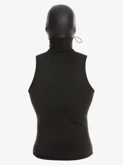 Quiksilver 2/2 Marathon Sessions Hooded Wetsuit Vest Black Cheap