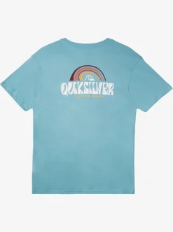 Quiksilver Above The Clouds T-Shirt Reef Waters Sale