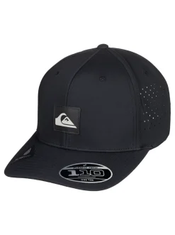 Quiksilver Adapted Flexfit Hat Black Cheap