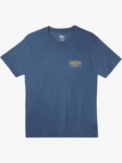 Quiksilver Adrenaline Spike Mod T-Shirt Dark Denim Heather Online