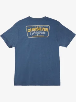 Quiksilver Adrenaline Spike Mod T-Shirt Dark Denim Heather Online
