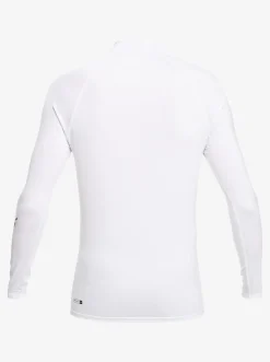 Quiksilver All Time Long Sleeve Upf 50 Rashguard White Sale