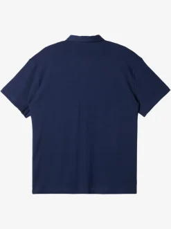 Quiksilver Alloy Days Short Sleeve Polo Shirt Alloy Days Naval Academy Best Sale