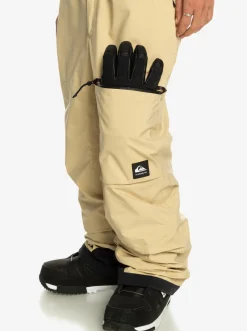 Quiksilver Altostratus Street Shell 2L Gore-Tex® Snow Bib Pants Pale Khaki Best Sale