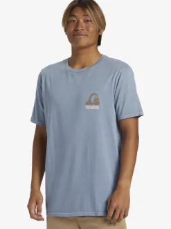 Quiksilver Andy Y Andy T-Shirt Blue Shadow New