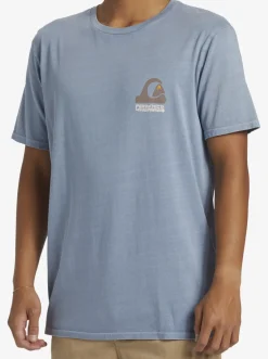 Quiksilver Andy Y Andy T-Shirt Blue Shadow New
