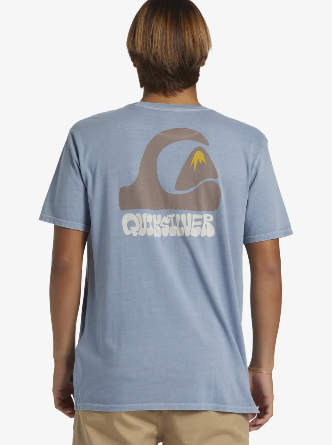 Quiksilver Andy Y Andy T-Shirt Blue Shadow New