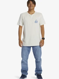 Quiksilver Andy Y Andy T-Shirt Snow White Hot