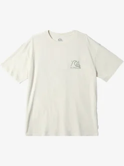 Quiksilver Bag Of Sun Mnd T-Shirt Gardenia Hot