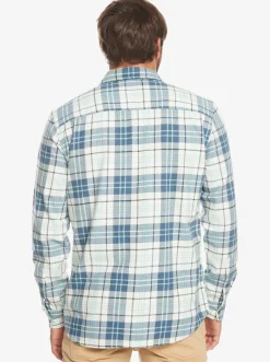 Quiksilver Banchor Long Sleeve Shirt Snow White Banchor New