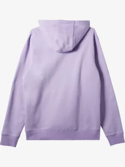 Quiksilver Big Logo Pullover Hoodie Purple Rose Cheap