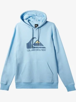 Quiksilver Big Logo Pullover Hoodie Clear Sky Best Sale