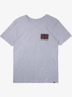 Quiksilver Black Flash T-Shirt Athletic Heather Flash Sale