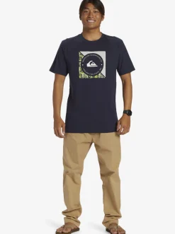 Quiksilver Boardshort Linked T-Shirt Navy Blazer Clearance