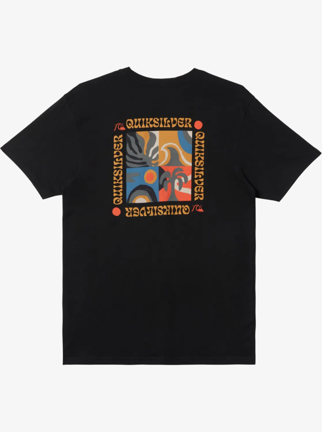 Quiksilver Bon Weekend T-Shirt Black Hot