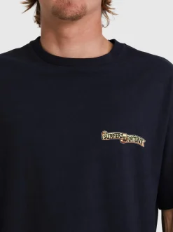 Quiksilver Boogieman T-Shirt Black Cheap