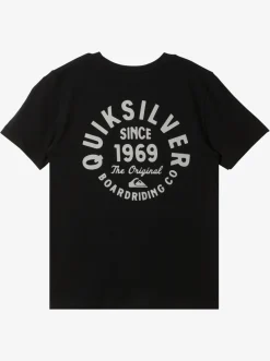 Quiksilver Boy'S 8-16 Circled Script T-Shirt Black Online