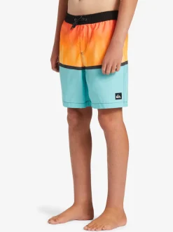 Quiksilver Boy'S 8-16 Everyday Mix Vl 15Nb Elastic Waist Shorts Orange Pop Sale