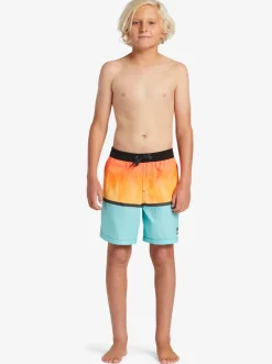 Quiksilver Boy'S 8-16 Everyday Mix Vl 15Nb Elastic Waist Shorts Orange Pop Sale