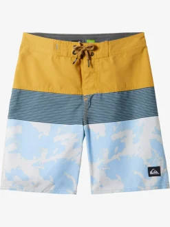 Quiksilver Boy'S 8-16 Everyday Panel 17" Boardshorts Mustard Best Sale
