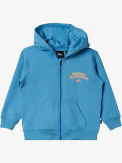 Quiksilver Boy'S 8-16 Going Big Zip Pullover Sweatshirt Azure Blue Cheap