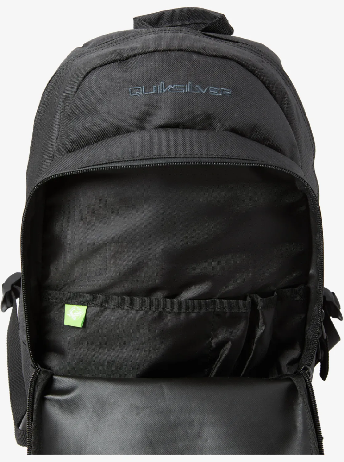 Quiksilver Boy'S 8-16 Hi Flagpole Chompine 12L Small Backpack Black New