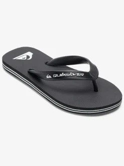 Quiksilver Boy'S 8-16 Molokai Core Flip-Flops Black 1 Hot