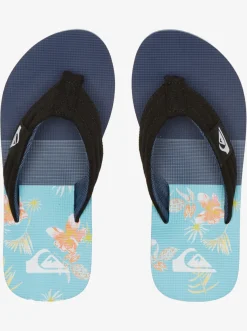 Quiksilver Boy'S 8-16 Molokai Layback Sandals Blue/Blue/Grey Best Sale