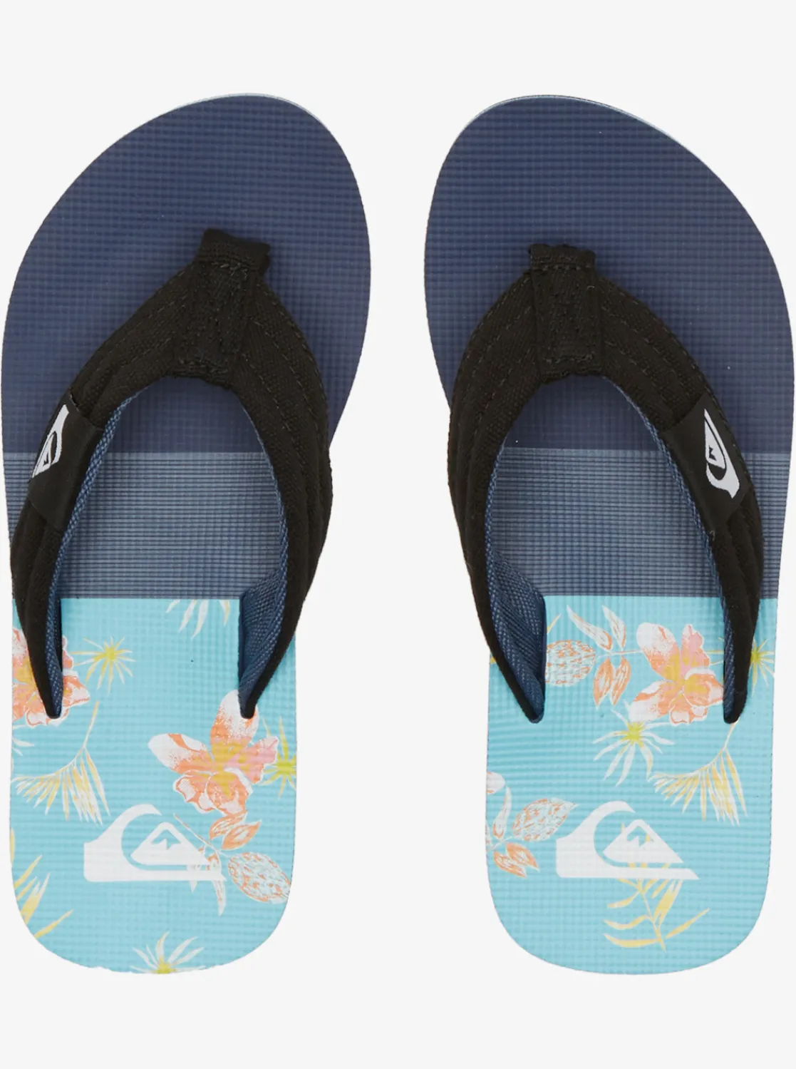 Quiksilver Boy'S 8-16 Molokai Layback Sandals Blue/Blue/Grey Best Sale