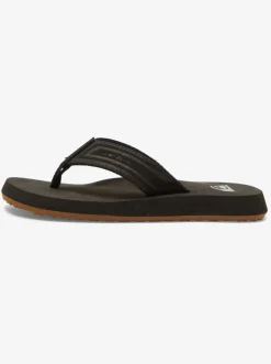 Quiksilver Boy'S 8-16 Monkey Wrench Core Sandals Black 1 Clearance