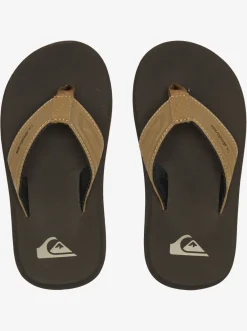 Quiksilver Boy'S 8-16 Monkey Wrench Core Sandals Tan 1 Online
