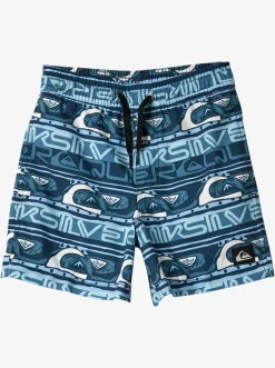 Quiksilver Boy'S 2-7 Next Gen 12" Volleys Clear Sky Store