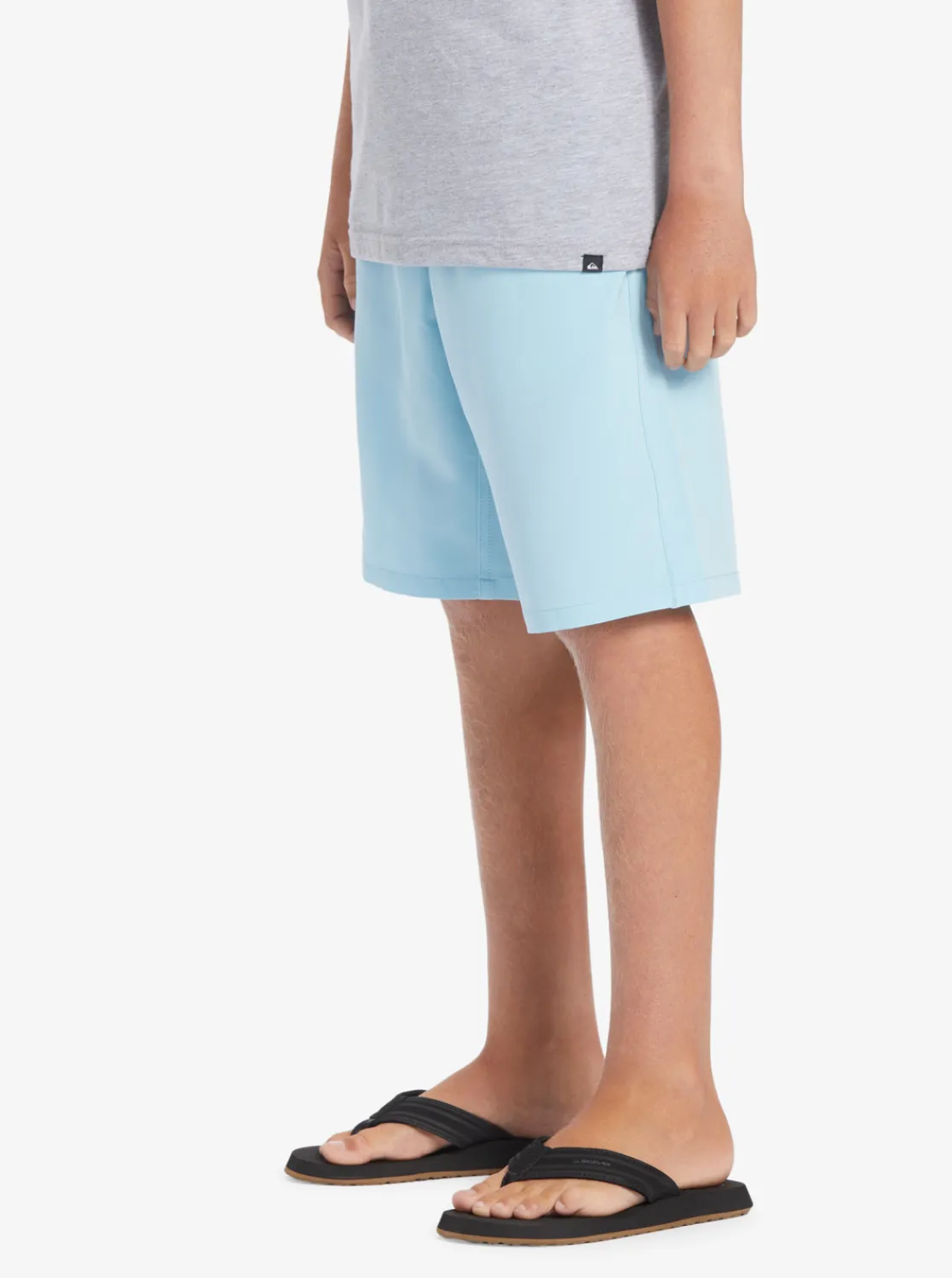 Quiksilver Boy'S 8-16 Ocean Elastic 18" Amphibian Boardshorts Sky Blue Cheap