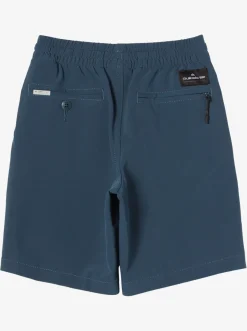 Quiksilver Boy'S 2-7 Ocean Elastic Waist 14" Amphibian Boardshorts Midnight Navy Fashion