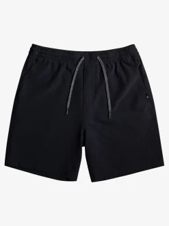Quiksilver Boy'S 2-7 Ocean Elastic Waist 14" Amphibian Boardshorts Black Store