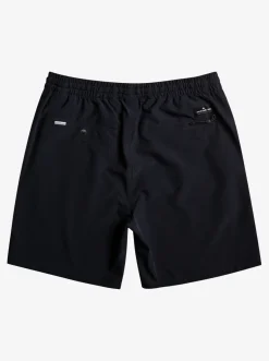 Quiksilver Boy'S 2-7 Ocean Elastic Waist 14" Amphibian Boardshorts Black Store