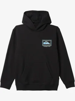 Quiksilver Boy'S 8-16 Perfect Peaking Stingrayhoody Pullover Sweatshirt Black Clearance