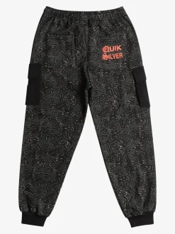 Quiksilver Boy'S 8-16 Radical Cargo Joggers Black Radical Times 233 Clearance