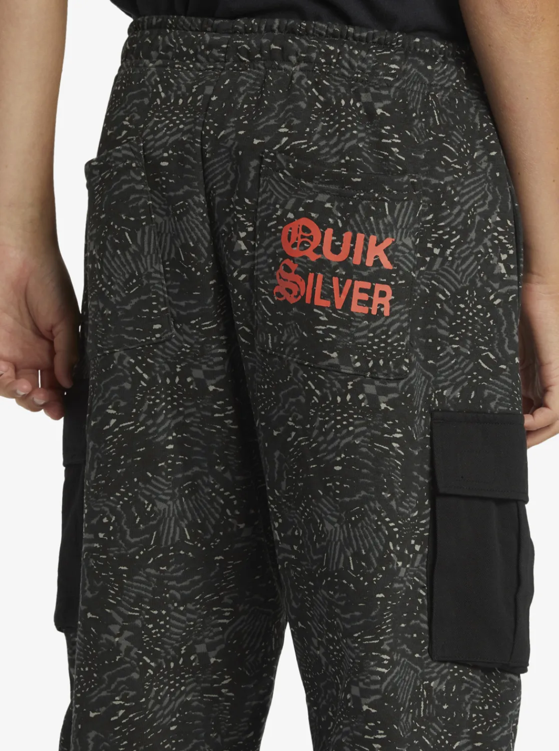 Quiksilver Boy'S 8-16 Radical Cargo Joggers Black Radical Times 233 Clearance